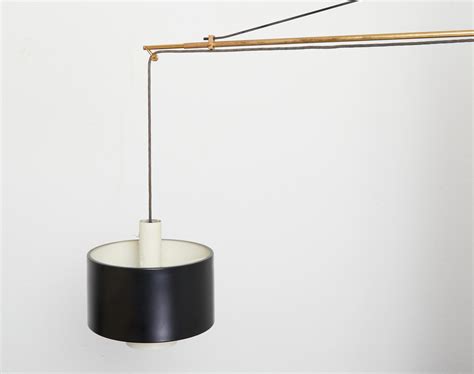 Brass Wall Lamp Model By Gaetano Scolari For Stilnovo