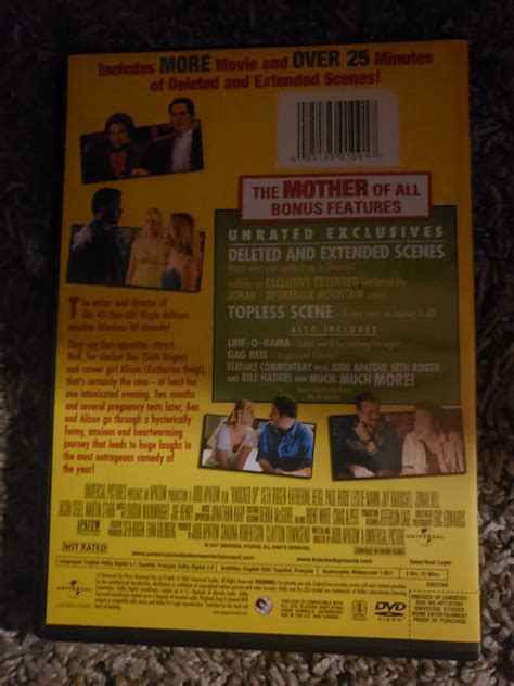 Knocked Up Dvd Unrated And Unprotected Version Widescreen Ebay