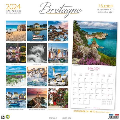 Kalender Bretagne 2024 Gelya Joletta