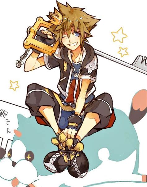 Resultado De Imagen De Sora Kingdom Hearts Anime Sora Kingdom Hearts