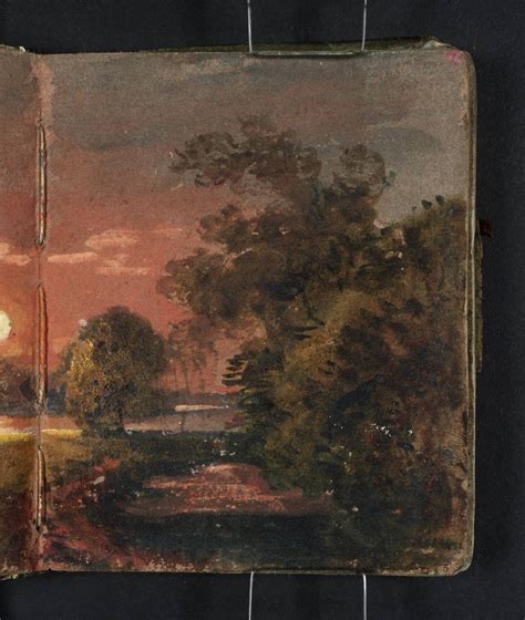 Joseph Mallord William Turner Sunset Over A River Turner