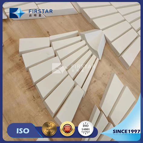 High Hardness High Density Alumina Ceramic Lining Tiles For Ball