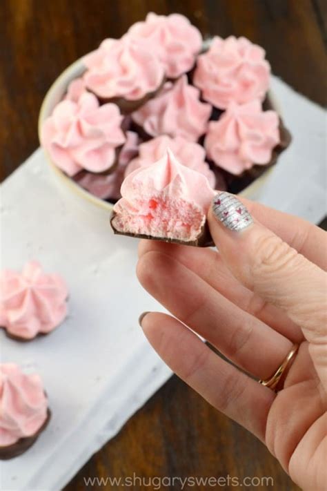 Strawberry Meringues Recipe Shugary Sweets