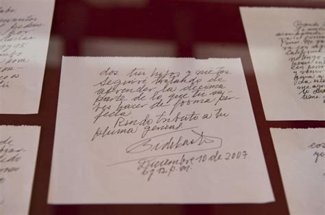 Desde Neruda Hasta Clinton Las Cartas Enviadas A Gabo Que Se Exhiben