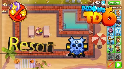 Bloons Tower Defense Resort Chimps Guid Youtube