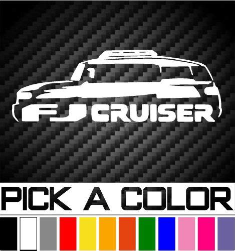 Purchase Toyota Fj Cruiser Team Offroad Vinyl Decal Sticker 4x4 Awd