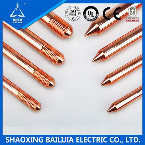 Earthing System Copper Weld Earth Rod High Quality Earthing System