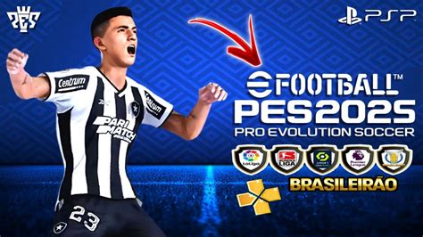 Saiuu eFOOTBALL PES 2025 Brasileirão e Europeu Narração BR Novos