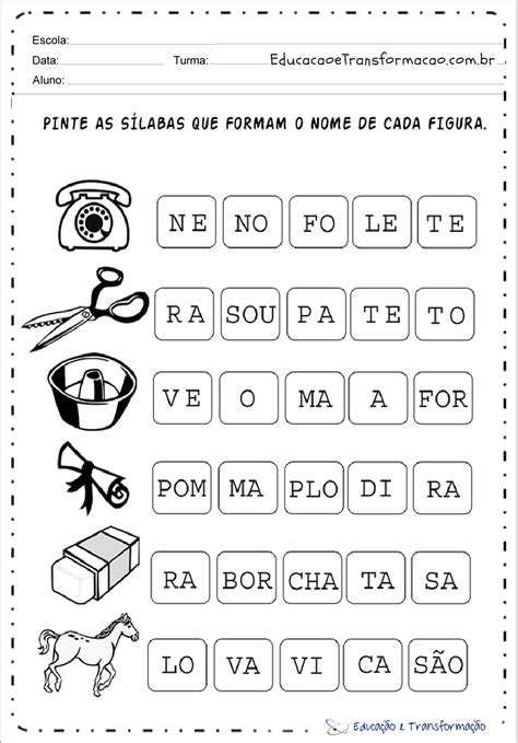 Atividades Ordem Alfab Tica De Alfabetiza O Para Imprimir