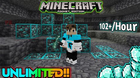 Easy And Best Way To Find Diamonds Mcpe 120 Minecraft Youtube