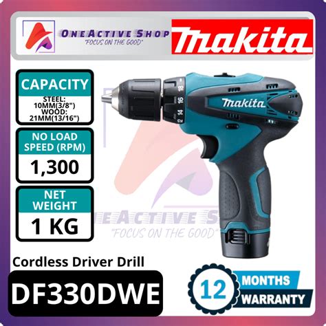 Original Makita V Cordless Driver Drill Df Dwe Year