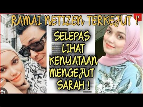 PAGI INI PUTERI SARAH DEDAHKAN SATU KENYATAAN MENGEJUT YouTube