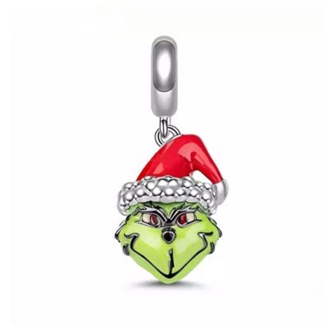 The Grinch Pandora Fit Charm Christmas Jewelry Gift Bracelet - Etsy