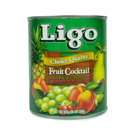 Ligo Fruit Cocktail In Heavy Syrup 850g Shopifull