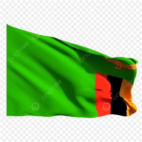 Zambia Clipart Vector, Zambia Flag Waving, Zambia Flag, Zambia Flag Waving Transparent, Zambia ...