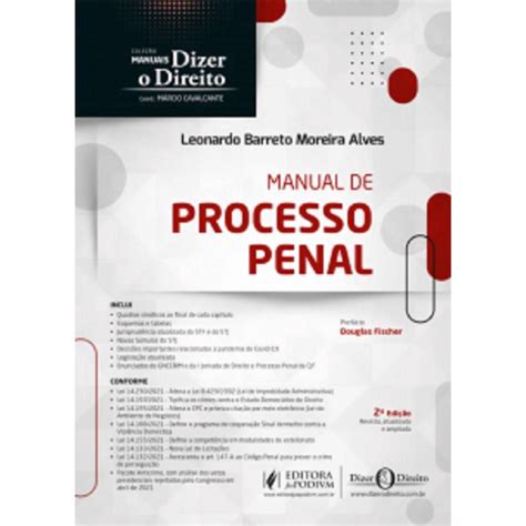 Manual De Processo Penal 2022 2ª Edição Submarino