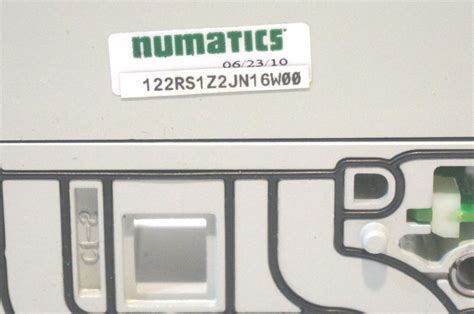 NEW NUMATICS 122RS1Z2JN16W00 VALVE SB Industrial Supply Inc