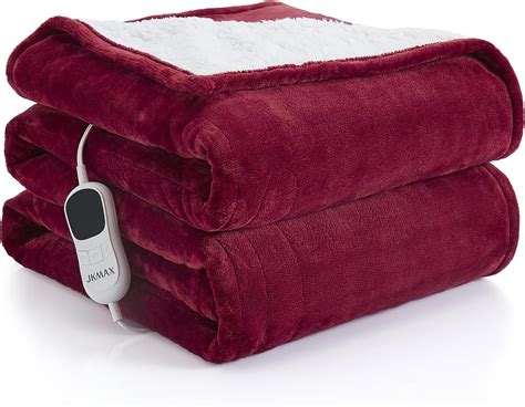 Jkmax Heated Blanket Electric Throw 50x60 Electric