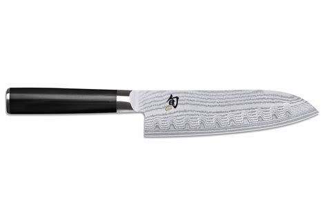 Couteau japonais Santoku 18 cm à lame alvéolée Kai Shun Classic damas