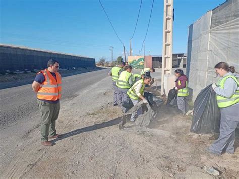 El Ejido Refuerza La Limpieza En Las Cunetas De Los Caminos Rurales