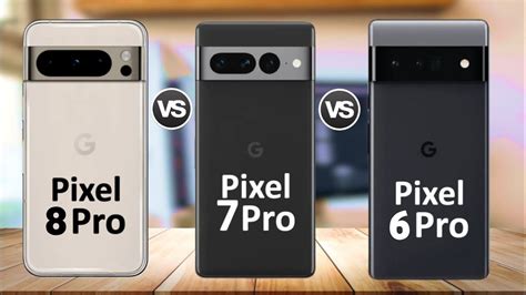 Google Pixel 8 Pro vs Google Pixel 7 Pro vs Google Pixel 6 Pro - iPhone ...