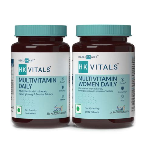 HK Vitals Assorted Daily Multivitamin 30 Tablets With Daily