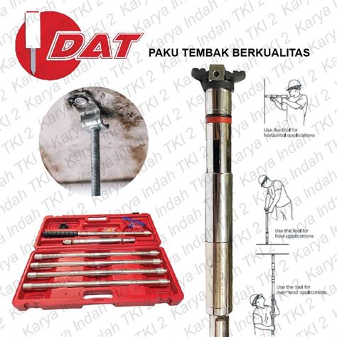 Jual Paku Tembak Plafond DAT Nailer Gun Pengganti Dynabolt Ramset