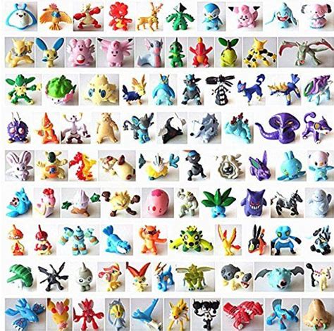 24 Verschiedene Pokemon Figuren Im Set 1 3cm Sammelfiguren Kein Spielzeug Perfekt Für