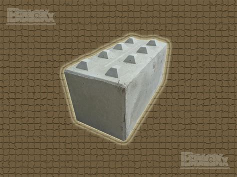 Betonblock Beton Legostein Lxbxh X X Mm Mit