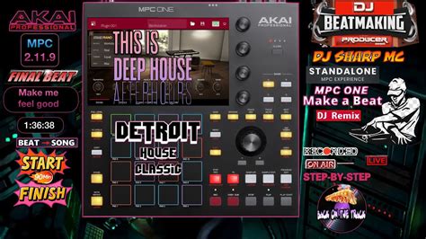 Akai Mpc One Deep Detroit House Beatmaking Tracks Loops Dj