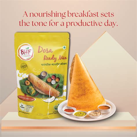 Bhf Instant Dosa Pack Of 3 Total 600gms Bio Health Foods