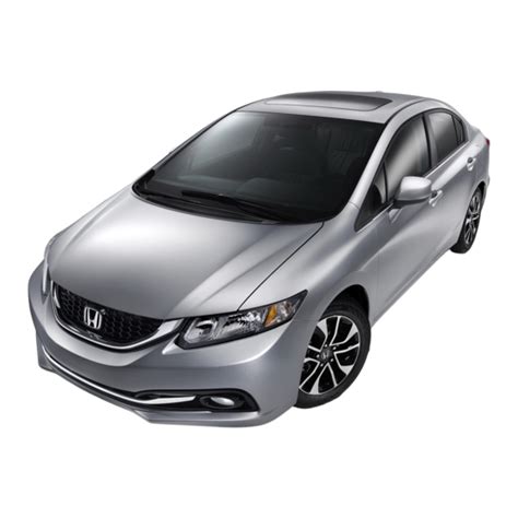 Honda Civic Owners Manual Pdf Download Manualslib