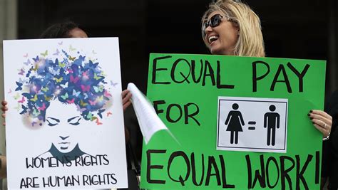 Women Protest For Equal Rights