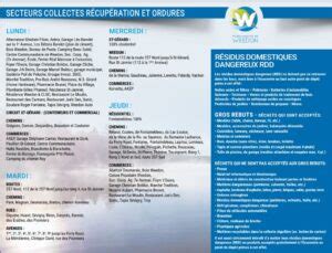 Collectes des matières résiduelles Municipalité de Weedon