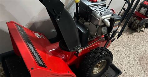 Snapper Hp Heavy Duty Snowblower With Electric Start Like New For