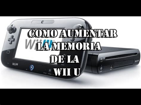 Como Aumentar La Memoria De La Wii U Con Un Pen O Un Disco Duro YouTube