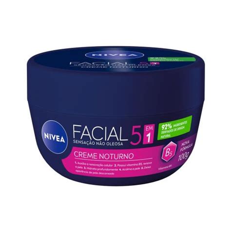 Nivea Creme Facial Noturno G Sonda Supermercado Delivery