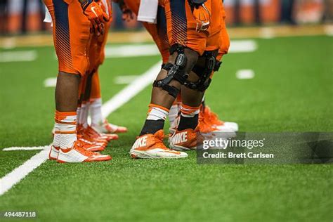 Orange Football Cleats Photos and Premium High Res Pictures - Getty Images