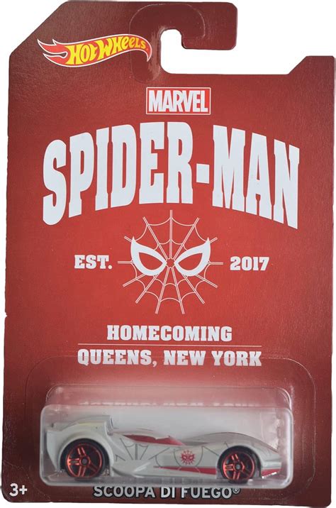 Amazon Hot Wheels Scoopa Di Fuego Spider Man Toys Games