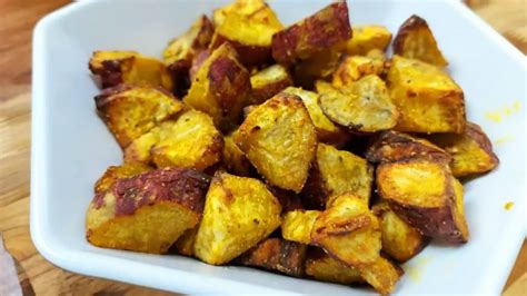 Batata Doce Na Airfryer Aperitivo Crocante Perfeito