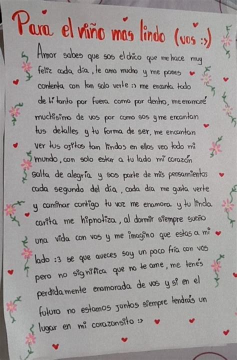 Carta Para Mi Novio Cartas Para Novio Libreta Para Mi Novio Regalos