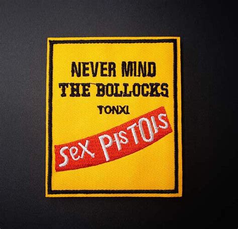 Sex Pistols Music Punk Rock Band Patch Embroidered Iron On Appliqu