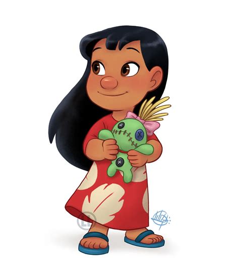 This Time Its A Little Disney Lady Here Is Lilo From Lilo And Stitch Kawaii Disney