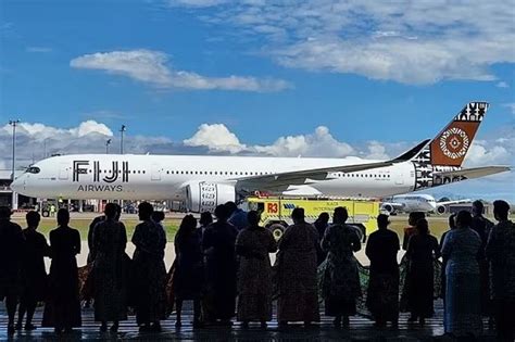 Fiji Airways Takes Delivery Of New Airbus A350 900 Aircraft