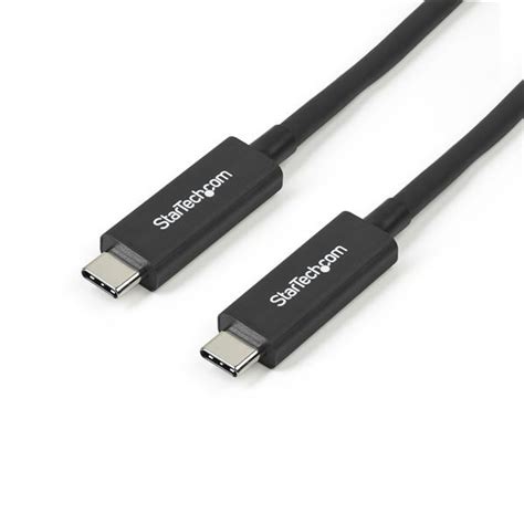 Thunderbolt 3 Cable 40Gbps - 1 m | Thunderbolt Cables | StarTech.com