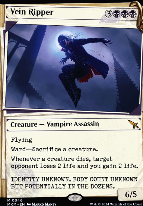 Mono Black Vampires Modern MTG Deck