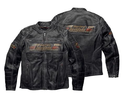 Harley Davidson Men S Astor Leather Jacket Available Sizes S M L Xl 2xl  Distressed