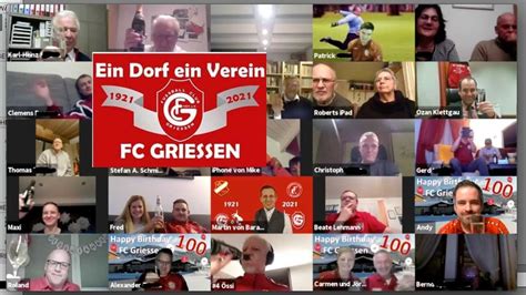 FC Grießen 100 Jähriges Jubiläum YouTube