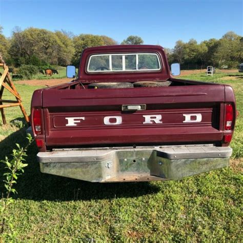 1972 F 250 Ford Custom Pickup Truck For Sale