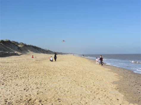 Hemsby Beach Popular East Norfolk Seashore